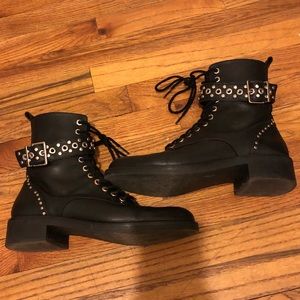 Zara Black Ankle Boots